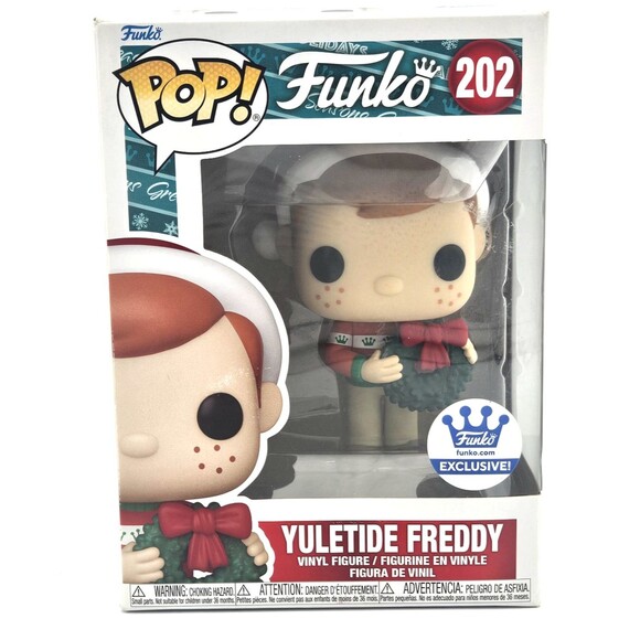 Funko Other - Funko Pop Yuletide Freddy #202 Holiday Figure Funko Shop Exclusive Box